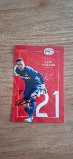 Spelerskaart met handtekening; Luuk Koopmans #2 PSV, Verzenden, Nieuw, PSV, Spelerskaart