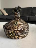 Berber mandje, Mand, Rond, Ophalen of Verzenden, Zo goed als nieuw