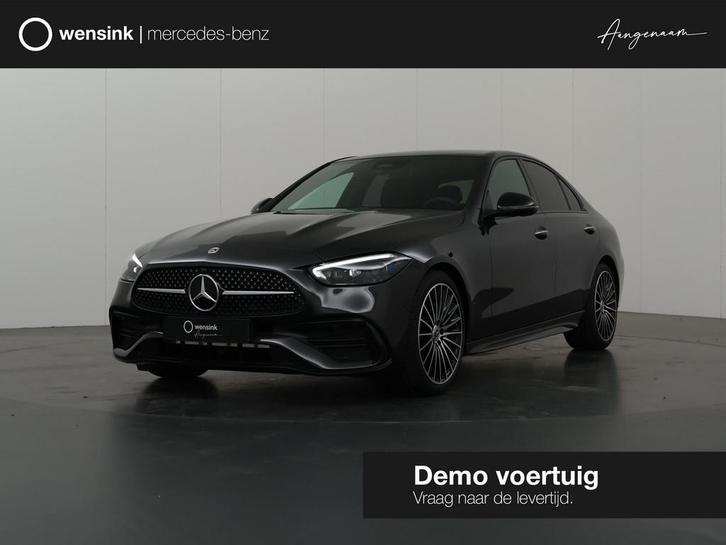 Mercedes-Benz C-klasse 180 Star Edition AMG Line Plus | Pano, Auto's, Mercedes-Benz, Bedrijf, Te koop, C-Klasse, 360° camera, ABS
