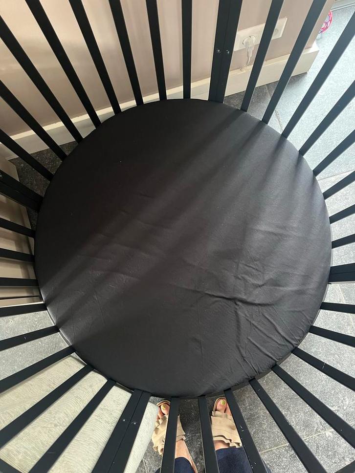 Rond Boxmatras + Hoes Op Maat - Perfecte Staat!, Kinderen en Baby's, Babywiegjes en Ledikanten, Zo goed als nieuw, Overige typen