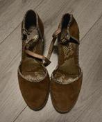 Fred de la bretoniere espadilles, Verzenden, Zo goed als nieuw, Bruin