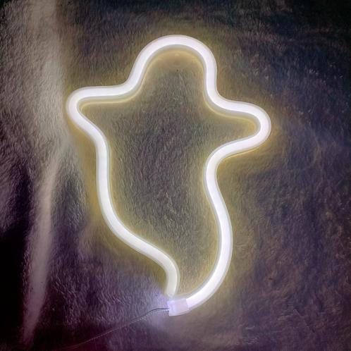 Neon verlichting LED ´Spookje´ USB of Batterijen (incl), Huis en Inrichting, Lampen | Overige, Nieuw, Ophalen of Verzenden