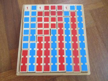 Houten blokkenspel ( cijfers 1 t/m 10 en kleuren ) beschikbaar voor biedingen