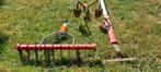 Tuinset,  schoffel  hark, verticuteerhark met steel, Tuin en Terras, Gras en Kunstgras, Ophalen