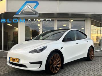 Tesla Model Y Performance AWD 75 kWh 462PK TREKHAAK+AUTOPILO beschikbaar voor biedingen