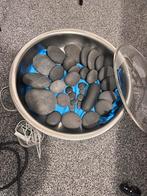 Hotstone pan met stenen, Sport en Fitness, Massageproducten, Ophalen, Hotstone