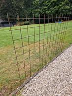 Te koop: Staalmatten voor natuurlijk tuinhek, Tuin en Terras, Ophalen, Gebruikt, IJzer, Tuinhek