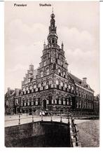 Briefkaart Franeker Stadhuis gelopen (1109), Ophalen of Verzenden, 1920 tot 1940, Gelopen, Friesland