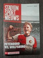 Programmaboekje Feyenoord - VfL Wolfsburg 02.08.2025, Ophalen of Verzenden, Zo goed als nieuw, Feyenoord