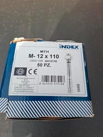 Keilbouten 12mm x 110mm 50 stuks beschikbaar voor biedingen