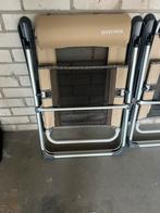 Nieuwe Quechua Campingstoel 2 stuks, Ophalen, Nieuw, Aluminium, Inklapbaar