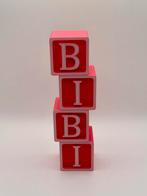 Letterblokken, kraamcadeau, 3D geprint, Ophalen of Verzenden, Nieuw, Overige merken