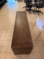 Houten TV-meubel - Breed en Stijlvol, Ophalen, Gebruikt, Eikenhout, Kingloop