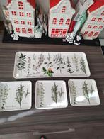 Botanica Sandwich Schaal Set - Mooie Serveerschalen, Ophalen of Verzenden, Aardewerk, Overige stijlen, Schaal of Schalen