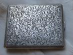 Antieke zilveren sigaretten doos, Antiek en Kunst, Verzenden, Zilver