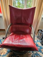 Rolf Benz design fauteuil, Huis en Inrichting, Fauteuils, Ophalen, Gebruikt, Minder dan 75 cm, Leer