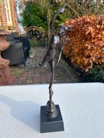Bronzen sculptuur van de god Hermes Mercurius Giambologna, Ophalen of Verzenden, Brons
