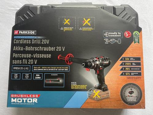 150NM Parkside Performance Accu Schroefboormachine 20V 150nm, Doe-het-zelf en Verbouw, Gereedschap | Boormachines, Nieuw, Boor- en Schroefmachine