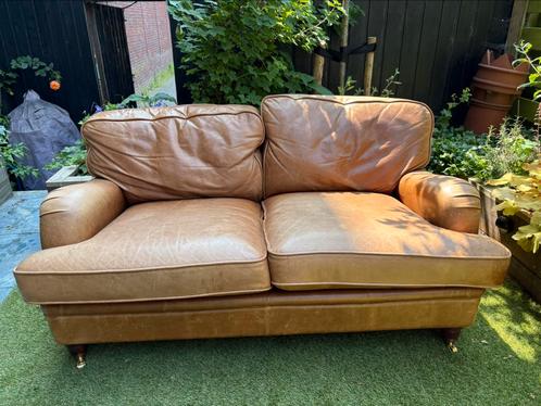 Leren bank/leather sofa English pub style from CasaFina, Huis en Inrichting, Banken | Bankstellen, Gebruikt, Driepersoons, 150 tot 200 cm