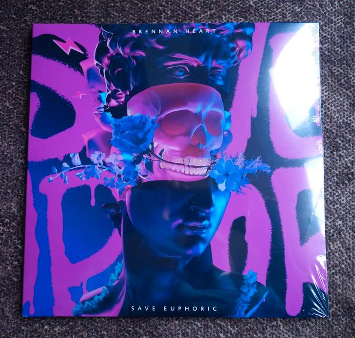 Brennan Heart – Save Euphoric (2 x Vinyl Blue), Cd's en Dvd's, Vinyl | Dance en House, Nieuw in verpakking, Overige genres, Overige formaten