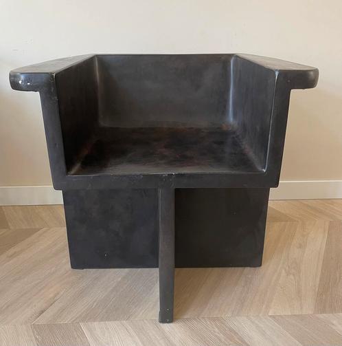 101CPH Brutus design stoel - kleur coffee, Huis en Inrichting, Stoelen, Gebruikt, Eén, Overige materialen, Zwart, Ophalen