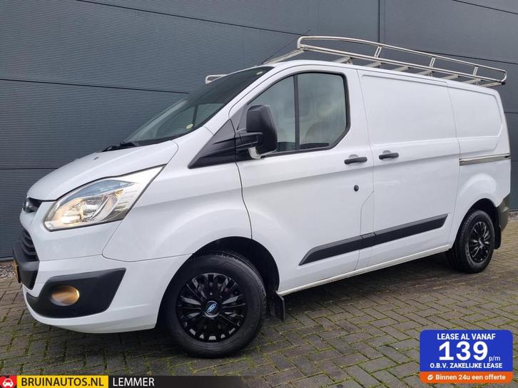Ford Transit Custom 2.2 TDCI L1H1 Airco Trekhaak 2x Schuifde, Auto's, Bestelauto's, Bedrijf, Te koop, ABS, Airconditioning, Alarm