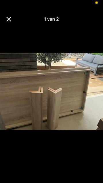 Mooie eettafel 180 bij 90 cm beschikbaar voor biedingen