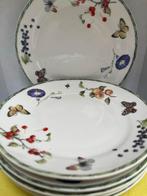 Janneke Brinkman Gebaksbordjes - Fruit & Flower (6 stuks), Gebruikt, Ophalen of Verzenden, Bord(en), Overige stijlen