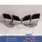 W205 C205 FACELIFT C63 AMG UITLAAT SIERSTUKKEN SET Mercedes