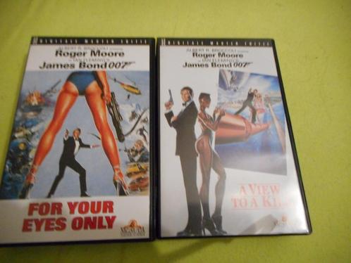 A VIEUW TO A KILL Top Aktie met Roger Moore als 007 Op VIDEO, Cd's en Dvd's, VHS | Film, Zo goed als nieuw, Actie en Avontuur