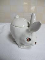 paashaas paascontainer antieke suikerpot, Ophalen of Verzenden