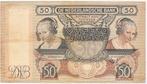 Nederland 50 Gulden 1941 Oestereetsters, Postzegels en Munten, Bankbiljetten | Nederland, Los biljet, Ophalen of Verzenden, 50 gulden