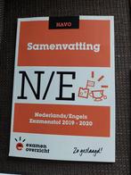 Samenvatting Examenstof Nederlands en Engels HAVO, Nieuw, HAVO, Ophalen of Verzenden