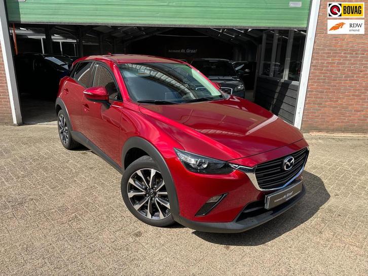 Mazda CX-3 2.0 SkyActiv-G 120|CRUISE/TRHAAK/LED|, Auto's, Mazda, Bedrijf, Te koop, CX-3, ABS, Airbags, Airconditioning, Apple Carplay
