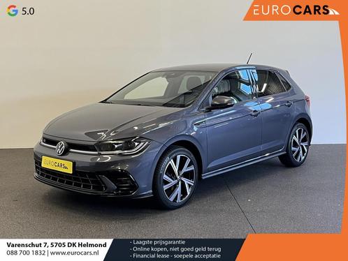 Volkswagen Polo 1.0 TSI R-Line Edition Black Style Navi Carp, Auto's, Volkswagen, Bedrijf, Te koop, Polo, ABS, Achteruitrijcamera