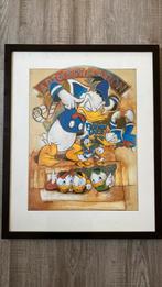 Donald Duck posterprint  Joadoor, Antiek en Kunst, Ophalen of Verzenden