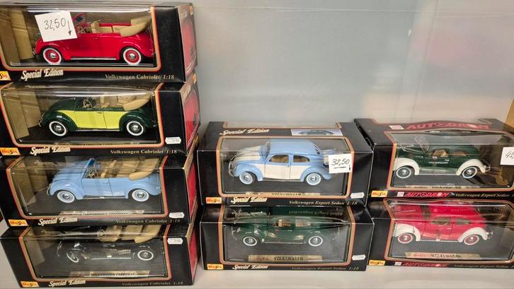 vw kever volkswagen bril cabrio maisto, Hobby en Vrije tijd, Modelauto's | 1:18, Nieuw, Maisto, Ophalen of Verzenden