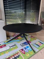 Salontafel - metaal, zwart, rond, Huis en Inrichting, Tafels | Salontafels, Rond, Zo goed als nieuw, Metaal, Minder dan 50 cm