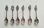 Verzilverde theelepels met schepen - boten - Nieuw!, Antiek en Kunst, Antiek | Bestek, Ophalen of Verzenden