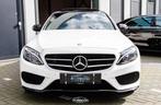 Mercedes-Benz C250 AMG PANO | LEER | MEMORY | A.CAMERA | DEA, Auto's, Automaat, 4 cilinders, Wit, Leder