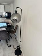 Staan lamp Antraciet, Huis en Inrichting, Lampen | Vloerlampen, Ophalen, Zo goed als nieuw