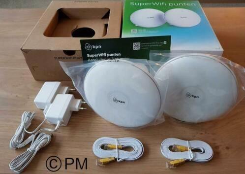 Refurbished, KPN Super WIFI mesh punten. nu 45 euro, Computers en Software, WiFi-versterkers, Refurbished, Ophalen of Verzenden