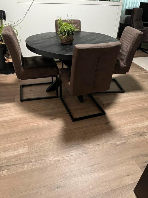 4eetkamer stoelen van pronto wonen, Huis en Inrichting, Stoelen, Zo goed als nieuw, Ophalen