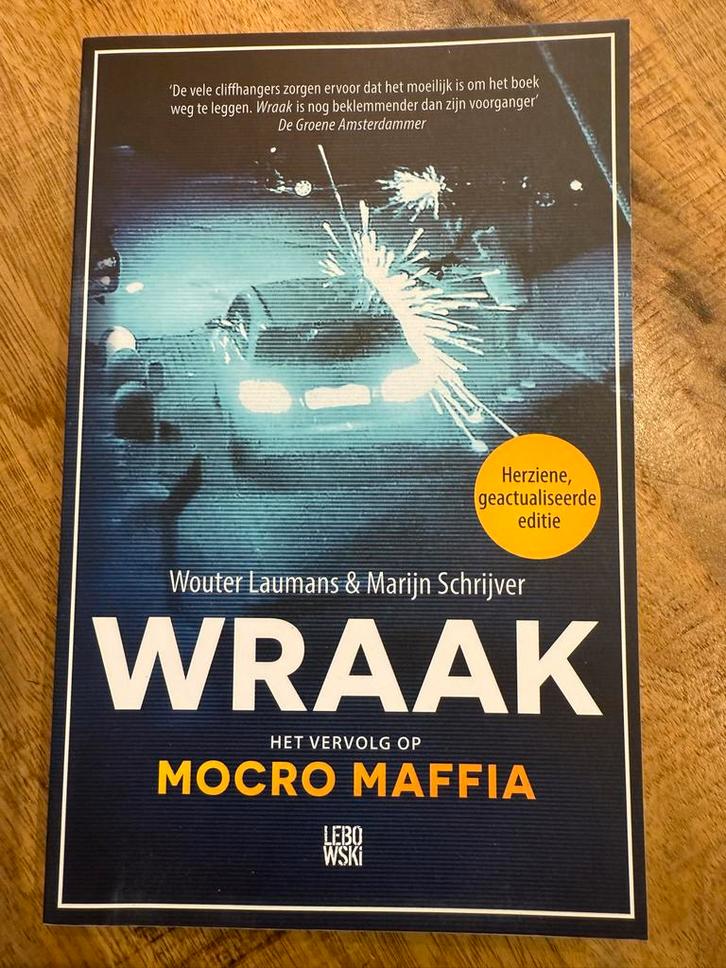 WRAAK - Mocro Maffia Vervolg - Nieuw!, Boeken, Thrillers, Nieuw, Nederland, Ophalen of Verzenden