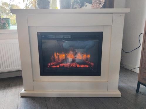Sfeerhaard Livin' Flame met afstandsbediening, Huis en Inrichting, Haarden, Gebruikt, Elektrische haard, Ophalen