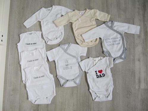 Rompertjes 44/50, Kinderen en Baby's, Babykleding | Baby-kledingpakketten, Zo goed als nieuw, Maat 50, Ophalen of Verzenden