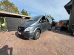 Vito 2014 113cdi 260k leer dubbel cabine, Auto's, Euro 5, Achterwielaandrijving, Zwart, Leder