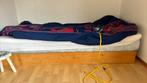 Gratis 1 persoonsbed met matras en dekbed!, Huis en Inrichting, Slaapkamer | Complete slaapkamers, Ophalen, Gebruikt, Eenpersoons