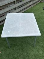 Bijzet of verbouw tafel of tafeltje / 74 x 74 x H 71,5 cm, Tuin en Terras, Ophalen, Zo goed als nieuw