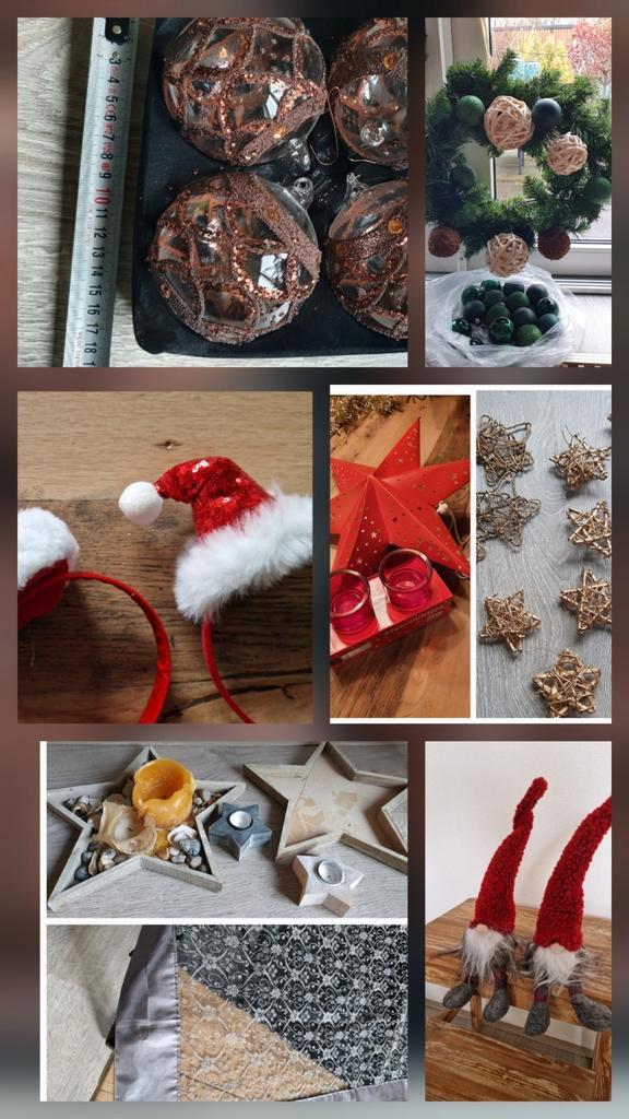 Kerst deco t.e.a.b., Diversen, Kerst, Zo goed als nieuw, Ophalen of Verzenden